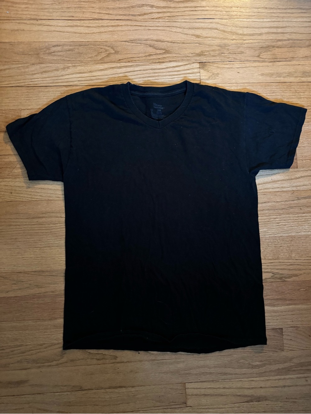Men's Classic Black V-Neck T-Shirt